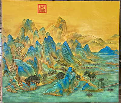 杭州銅雕彩繪