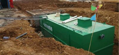 新農村生活汙水處理設備的應用過程