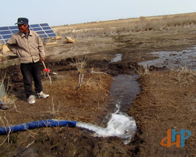 新疆博乐4KW变频扬水灌溉