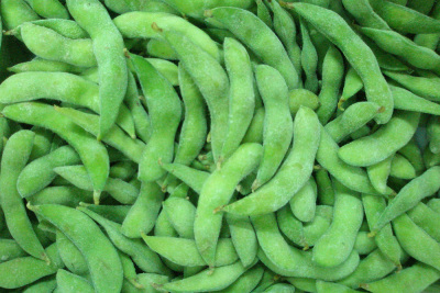 Wholesale of frozen soybeans