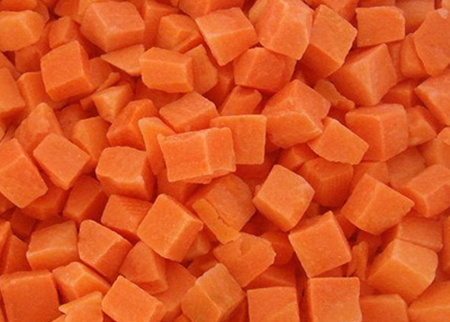  frozen diced carrot