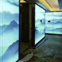北京彩釉玻璃效果圖