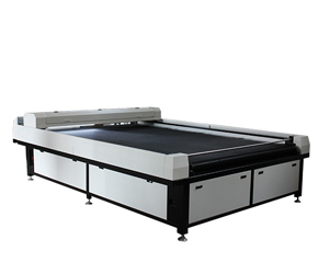 Large format laser cutting bed