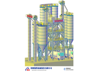 上海20万吨干混砂浆生产线