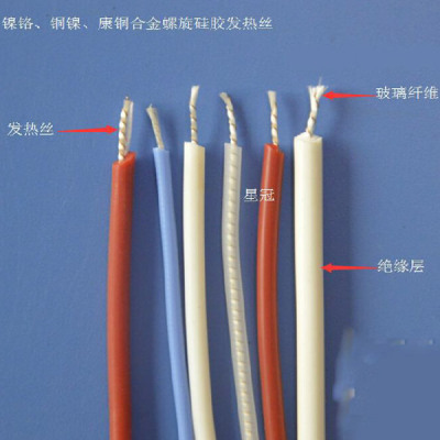 硅膠PVC發熱線