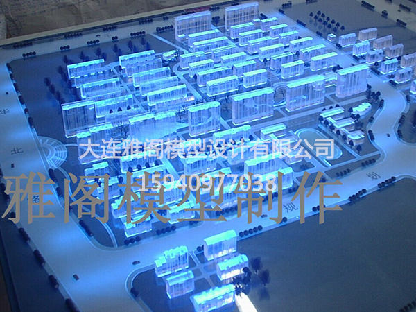 新疆水晶沙盘模型