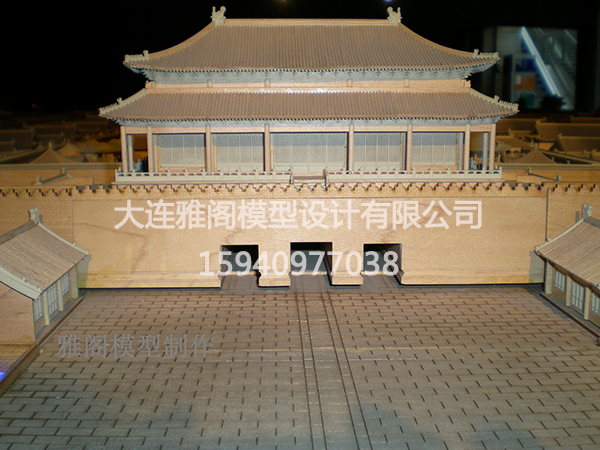 廣東精美古建筑沙盤模型