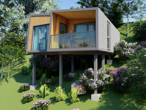 集装箱建筑：新一代绿色环保建筑，创新改变生活