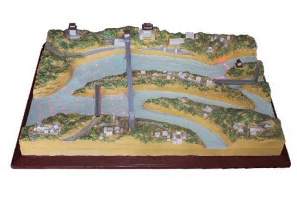 常州都江堰模型