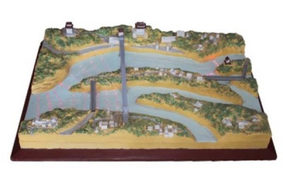 揚州都江堰模型