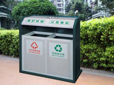 武汉公共分类垃圾桶