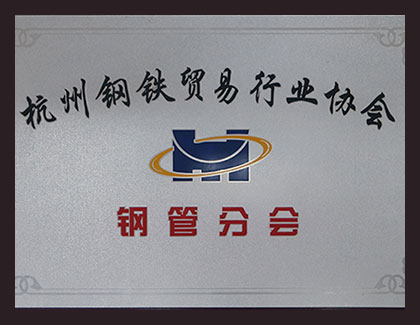 杭州钢铁贸易行业协会钢管分会会长单位